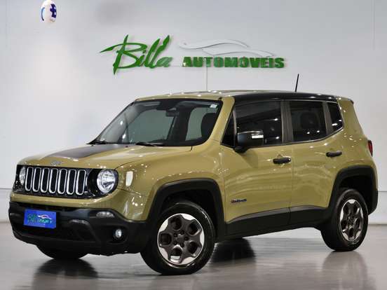JEEP-RENEGADE-1.8 16V FLEX SPORT 4P AUTOMÁTICO JEEP-RENEGADE-2015