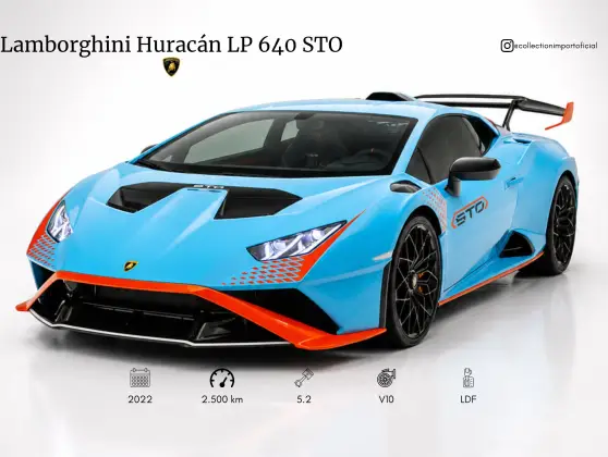LAMBORGHINI HURACÁN 5.2 V10 GASOLINA LP 640 STO LDF LAMBORGHINI HURACÁN 5.2 V10 GASOLINA LP 640 STO LDF