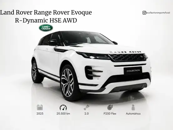 LAND ROVER-RANGE ROVER EVOQUE-2.0 P250 FLEX R-DYNAMIC HSE AWD AUTOMÁTICO LAND ROVER-RANGE ROVER EVOQUE-2023