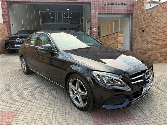 MERCEDES-BENZ-C 180-1.6 CGI 16V TURBO FLEX 4P AUTOMÁTICO MERCEDES-BENZ-C 180-2017