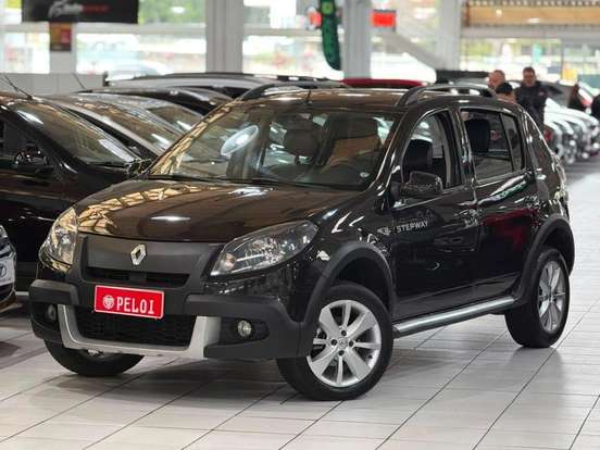 RENAULT-SANDERO-1.6 STEPWAY 16V FLEX 4P AUTOMÁTICO RENAULT-SANDERO-2014