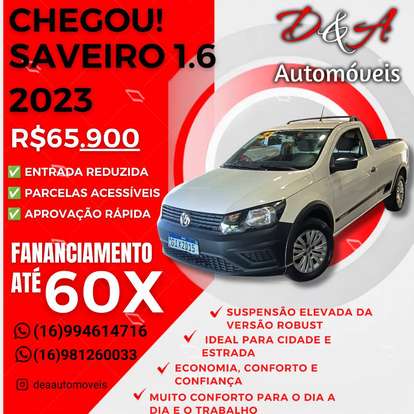 VOLKSWAGEN-SAVEIRO-1.6 MSI ROBUST CS 8V FLEX 2P MANUAL VOLKSWAGEN-SAVEIRO-2022