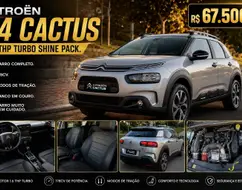 CITROËN C4 CACTUS 1.6 THP FLEX SHINE PACK EAT6 CITROËN C4 CACTUS 1.6 THP FLEX SHINE PACK EAT6