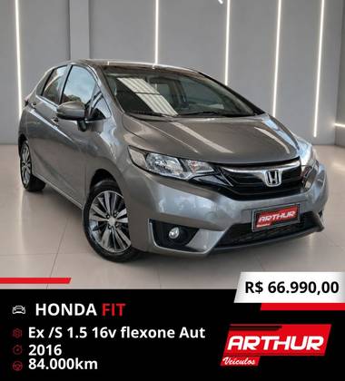 HONDA FIT 1.5 EX 16V FLEX 4P AUTOMÁTICO