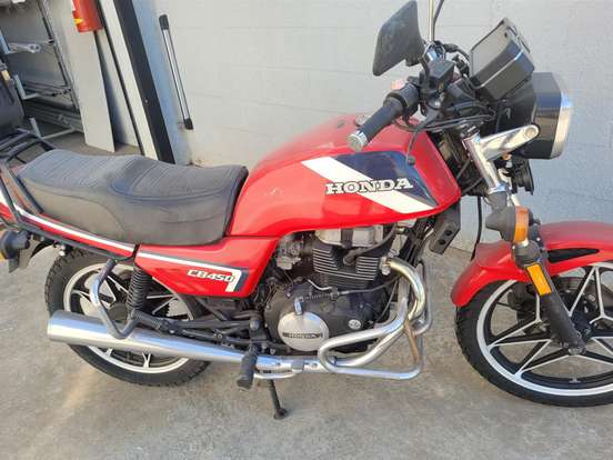 HONDA-CB 450 HONDA-CB 450-1986