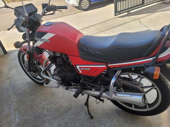 HONDA-CB 450 HONDA-CB 450-1986