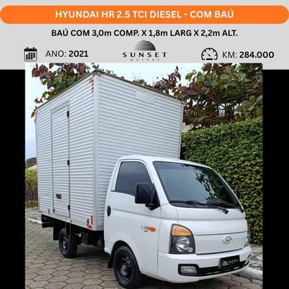 HYUNDAI HR 2.5 LONGO SEM CAÇAMBA 4X2 16V 130CV TURBO INTERCOOLER DIESEL 2P MANUAL