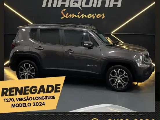 JEEP-RENEGADE-1.3 T270 TURBO FLEX LONGITUDE AT6 JEEP-RENEGADE-2023