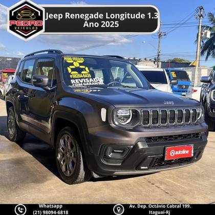 JEEP RENEGADE 1.3 T270 TURBO FLEX LONGITUDE AT6