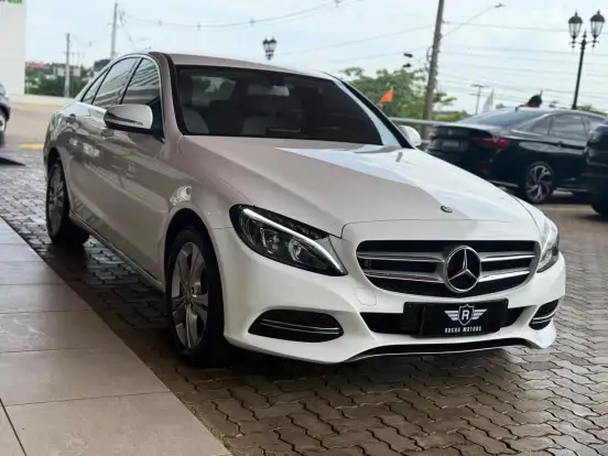 MERCEDES-BENZ-C 180-1.6 CGI AVANTGARDE 16V TURBO GASOLINA 4P AUTOMÁTICO MERCEDES-BENZ-C 180-2015