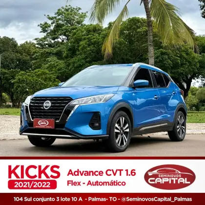 NISSAN KICKS 1.6 16V FLEXSTART ADVANCE XTRONIC NISSAN KICKS 1.6 16V FLEXSTART ADVANCE XTRONIC