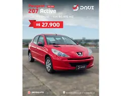 PEUGEOT 207 1.4 ACTIVE 8V FLEX 4P MANUAL PEUGEOT 207 1.4 ACTIVE 8V FLEX 4P MANUAL