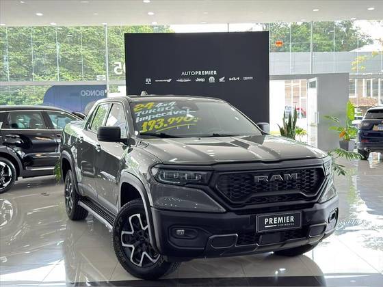 RAM RAMPAGE 2.0 HURRICANE 4 TURBO GASOLINA REBEL 4X4 AUTOMÁTICO