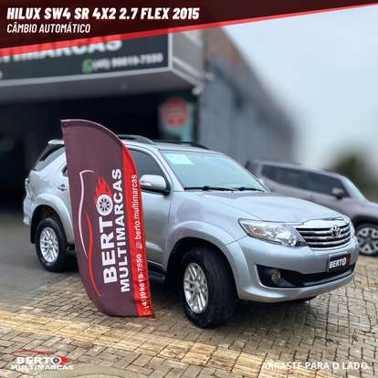 TOYOTA-HILUX SW4-2.7 SR 4X2 16V FLEX 4P AUTOMÁTICO TOYOTA-HILUX SW4-2014