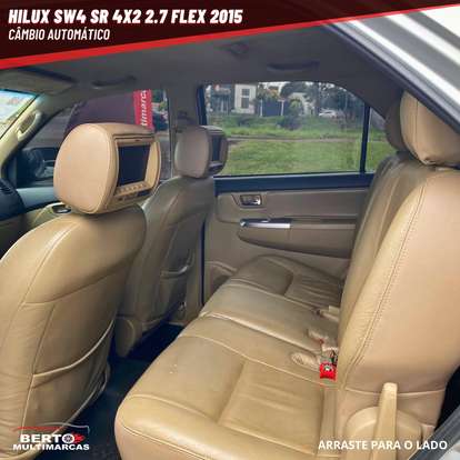 TOYOTA-HILUX SW4-2.7 SR 4X2 16V FLEX 4P AUTOMÁTICO TOYOTA-HILUX SW4-2014