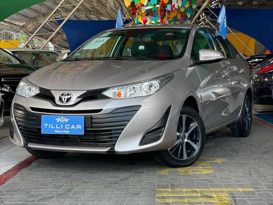 TOYOTA-YARIS-1.5 16V FLEX SEDAN XL LIVE MULTIDRIVE TOYOTA-YARIS-2019