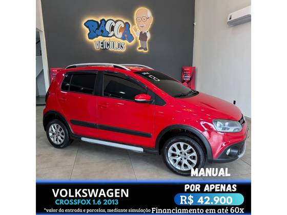 VOLKSWAGEN CROSSFOX 1.6 MI FLEX 8V 4P MANUAL