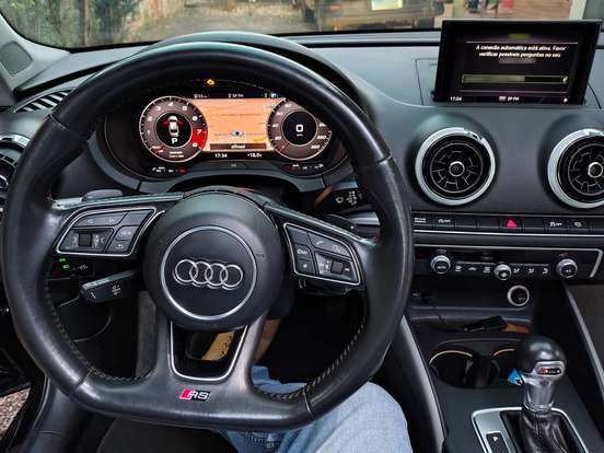 AUDI-A3-2.0 TFSI SEDAN AMBITION 16V GASOLINA 4P S-TRONIC AUDI-A3-2018