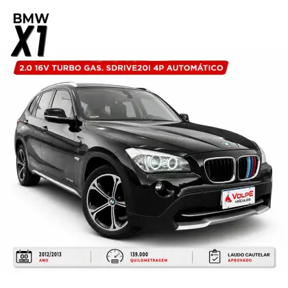BMW X1 2.0 16V TURBO GASOLINA SDRIVE20I 4P AUTOMÁTICO