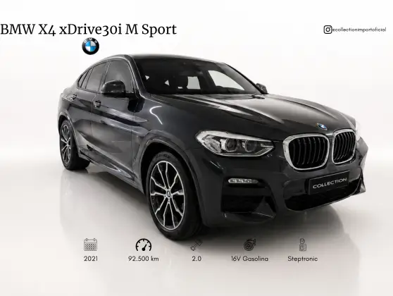 BMW X4 2.0 16V GASOLINA XDRIVE30I M SPORT STEPTRONIC