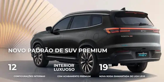 CAOA CHERY TIGGO 8 PRO 1.5 TGDI PHEV DHT