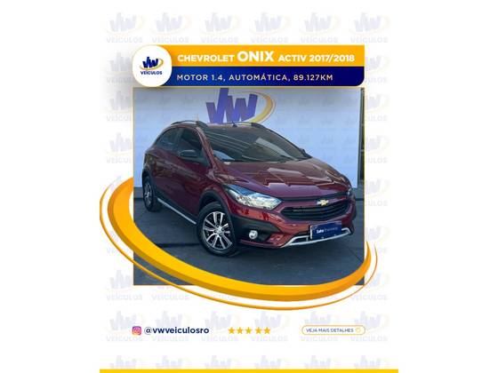 CHEVROLET ONIX 1.4 MPFI ACTIV 8V FLEX 4P AUTOMÁTICO