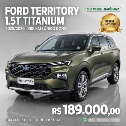 FORD TERRITORY 1.5 ECOBOOST GTDI GASOLINA TITANIUM AUTOMÁTICO