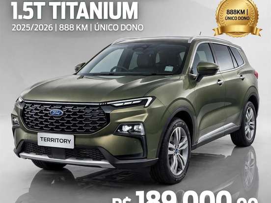 FORD-TERRITORY-1.5 ECOBOOST GTDI GASOLINA TITANIUM AUTOMÁTICO FORD-TERRITORY-2025
