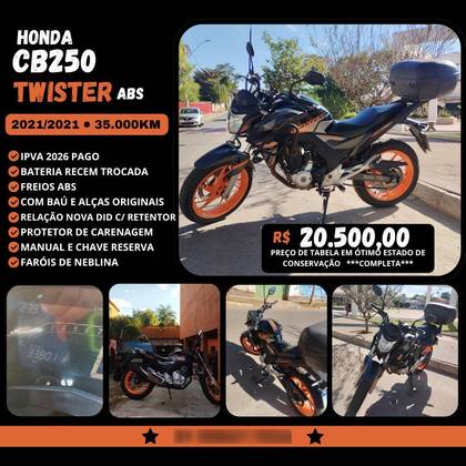 HONDA CB TWISTER ABS 