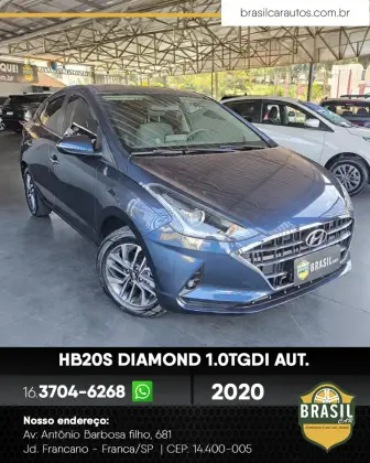 HYUNDAI HB20S 1.0 TGDI FLEX DIAMOND AUTOMÁTICO