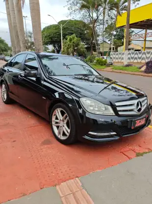 MERCEDES-BENZ-C 180-1.6 CGI CLASSIC 16V TURBO GASOLINA 4P AUTOMÁTICO MERCEDES-BENZ-C 180-2012