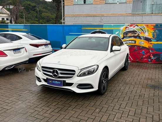 MERCEDES-BENZ-C 180-1.6 CGI 16V TURBO GASOLINA 4P AUTOMÁTICO MERCEDES-BENZ-C 180-2015