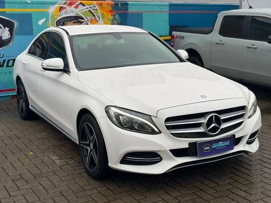 MERCEDES-BENZ-C 180-1.6 CGI 16V TURBO GASOLINA 4P AUTOMÁTICO MERCEDES-BENZ-C 180-2015