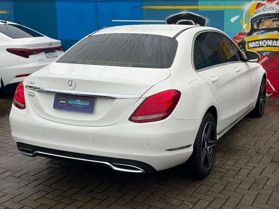MERCEDES-BENZ-C 180-1.6 CGI 16V TURBO GASOLINA 4P AUTOMÁTICO MERCEDES-BENZ-C 180-2015