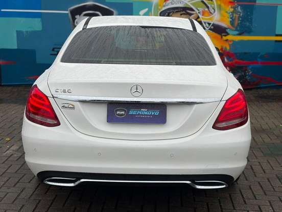 MERCEDES-BENZ-C 180-1.6 CGI 16V TURBO GASOLINA 4P AUTOMÁTICO MERCEDES-BENZ-C 180-2015