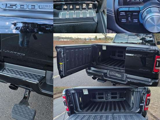 RAM-1500-5.7 V8 GASOLINA LIMITED NIGHT EDITION CD 4X4 AUTOMÁTICO RAM-1500-2024