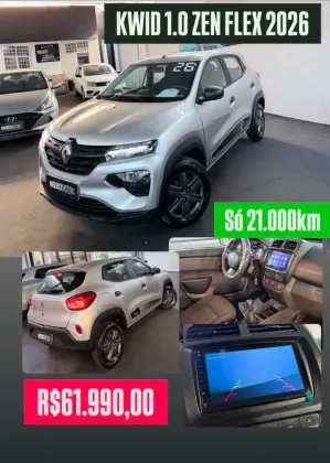 RENAULT KWID 1.0 12V SCE FLEX ZEN MANUAL
