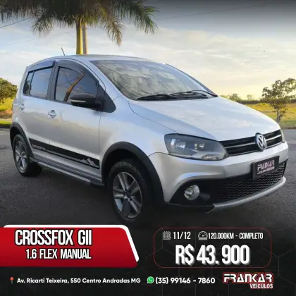 VOLKSWAGEN FOX 1.6 MI 8V FLEX 4P MANUAL VOLKSWAGEN FOX 1.6 MI 8V FLEX 4P MANUAL