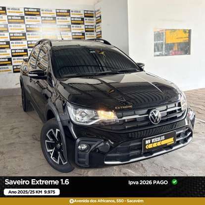VOLKSWAGEN-SAVEIRO-1.6 MSI EXTREME CD 16V FLEX 2P MANUAL VOLKSWAGEN-SAVEIRO-2025