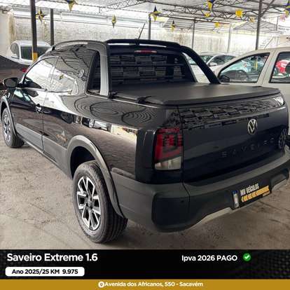 VOLKSWAGEN-SAVEIRO-1.6 MSI EXTREME CD 16V FLEX 2P MANUAL VOLKSWAGEN-SAVEIRO-2025