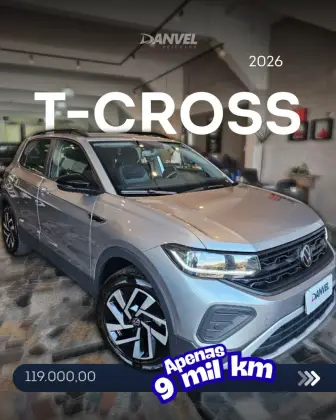VOLKSWAGEN T-CROSS 1.0 200 TSI TOTAL FLEX AUTOMÁTICO VOLKSWAGEN T-CROSS 1.0 200 TSI TOTAL FLEX AUTOMÁTICO