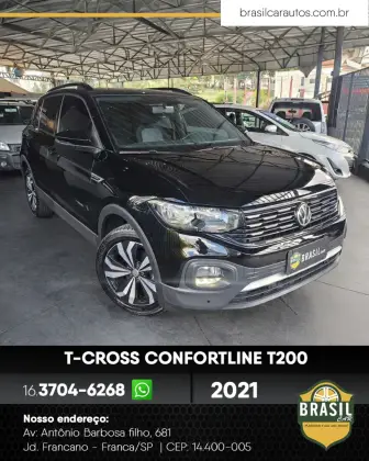 VOLKSWAGEN T-CROSS 1.0 200 TSI TOTAL FLEX COMFORTLINE AUTOMÁTICO