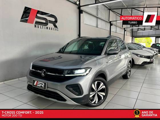 VOLKSWAGEN T-CROSS 1.0 200 TSI TOTAL FLEX AUTOMÁTICO