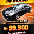 VOLVO S60 2.0 T TURBO GASOLINA 4P AUTOMÁTICO VOLVO S60 2.0 T TURBO GASOLINA 4P AUTOMÁTICO
