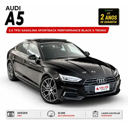 AUDI A5 2.0 TFSI GASOLINA SPORTBACK PERFORMANCE BLACK S TRONIC
