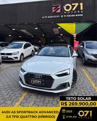AUDI A5 2.0 TFSI MHEV SPORTBACK ADVANCED QUATTRO S TRONIC