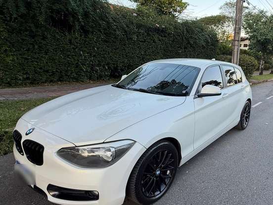 BMW-118i-1.6 16V TURBO GASOLINA 4P AUTOMÁTICO BMW-118i-2013