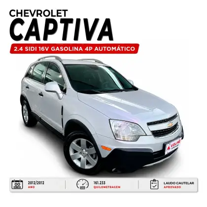 CHEVROLET CAPTIVA 2.4 SIDI 16V GASOLINA 4P AUTOMÁTICO