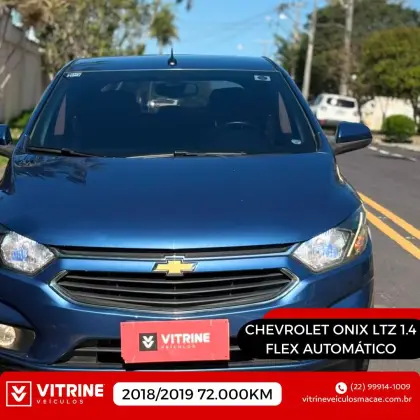 CHEVROLET ONIX 1.4 MPFI LTZ 8V FLEX 4P AUTOMÁTICO CHEVROLET ONIX 1.4 MPFI LTZ 8V FLEX 4P AUTOMÁTICO