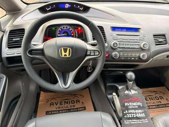 HONDA-CIVIC-1.8 LXS 16V FLEX 4P AUTOMÁTICO HONDA-CIVIC-2009